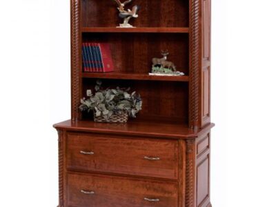LEX-304 Lexington Lateral File with Bookshelf