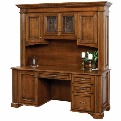 LIN-503 Lincoln Credenza with Hutch