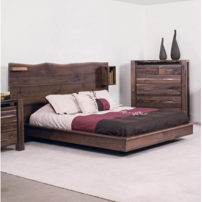 Live Edge Bedroom Set King Size Bed