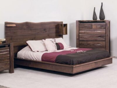 Live Edge Bedroom Set King Size Bed
