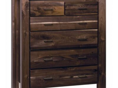 Live Edge Bedroom Set Six Drawer Chest