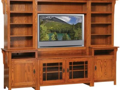 Loft Mountain Mission Plasma TV Wall Unit