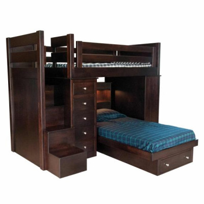 M-12 Loft Bed with Steps