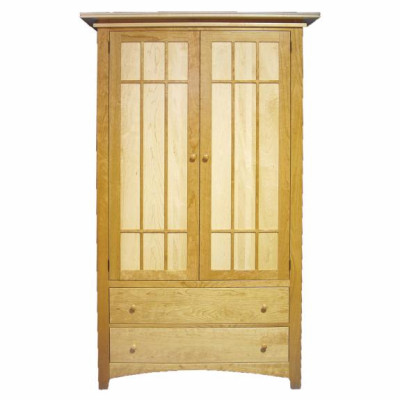 Maple Creek Bedroom Set 2 Drawer Armoire