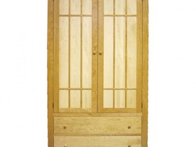 Maple Creek Bedroom Set 2 Drawer Armoire