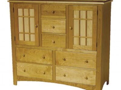 Maple Creek Bedroom Set His and Her Chest