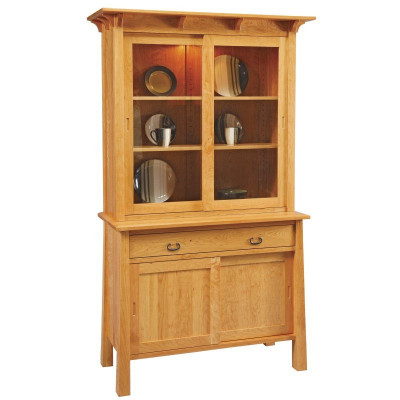 MC490FD The Rachel Madison Sliding Door Hutch