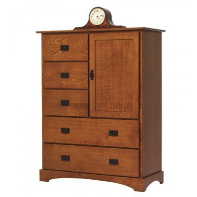 Old English Mission Chest Of Drawers