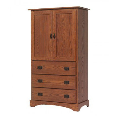 Old English Mission Armoire