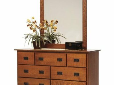 Old English Mission 56" Dresser