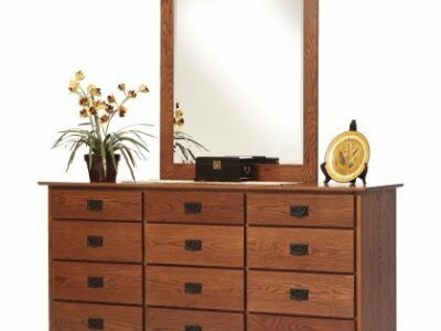 Old English Mission 72" Dresser