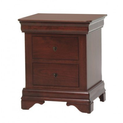 Louis Phillipe Bedroom Set 2 Drawer Nightstand