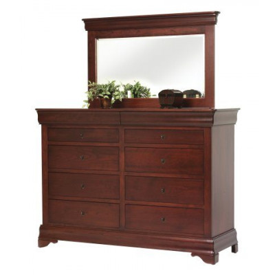 Louis Phillipe Bedroom Set High Dresser