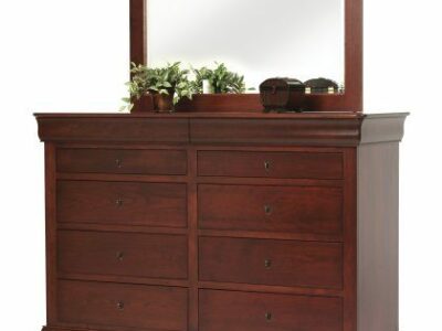 Louis Phillipe Bedroom Set High Dresser