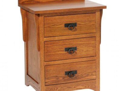 San Juan Mission Bedroom Collection 3 Drawer Nightstand