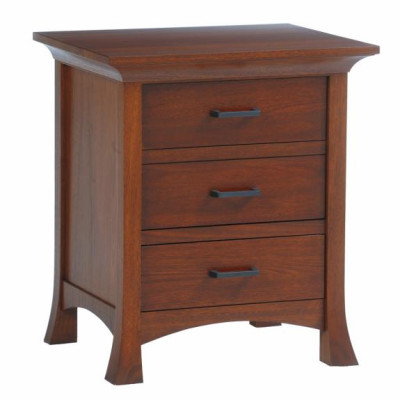 Oasis Bedroom Furniture Collection 3 Drawer Nightstand