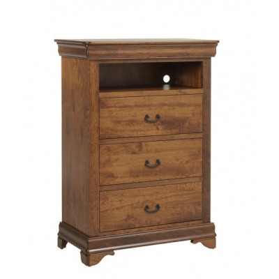 Versailles Bedroom Collection Chest with VCR Shelf