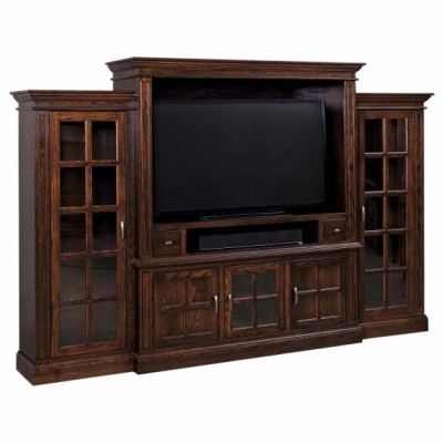 Madison Wood TV Wall Unit