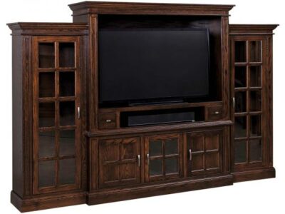 Madison Wood TV Wall Unit
