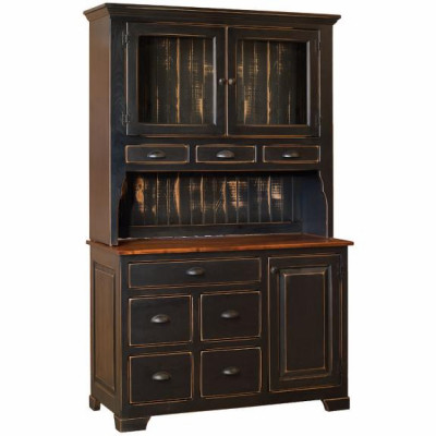 98 Mandie's Pine Dining Hutch