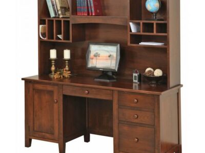 MAN-403 Manhattan Credenza with Hutch