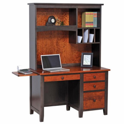 MAN-408/414 Manhattan Computer Workstation with hutch
