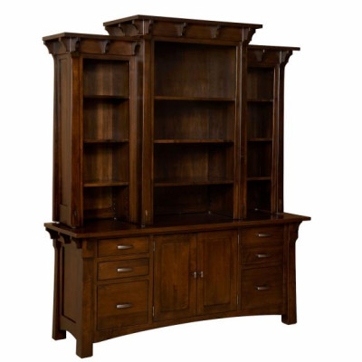 MAC722231 Manitoba Credenza with Hutch