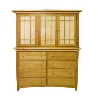 Maple Creek Bedroom Set Double Armoire