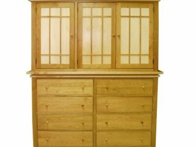 Maple Creek Bedroom Set Double Armoire