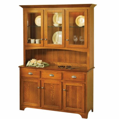 Mary Ann Shaker Dining Set Mary Ann Hutch (110 Top 102 Bottom)