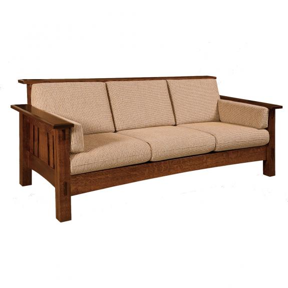 Loveseat with footstool clearance