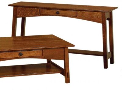 McCoy Open Coffee and End Tables MCO1654S Sofa Table