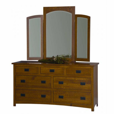 Michael's Mission Bedroom Set MB2921 66" Dresser