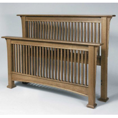 Millcreek Mission Bedroom Set Bed