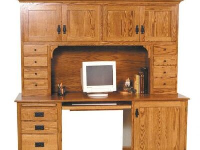 Mission MDPD-2572 Double Pedestal Desk & MCDH-508 Hutch
