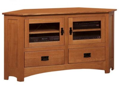 Mission 61" Corner Cabinet