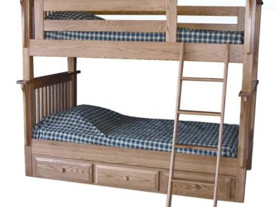 MBB-68 Mission Bunk Bed with Storage