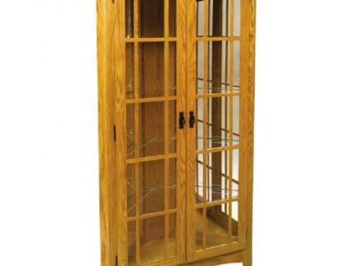 Mission Corner Curio Cabinet 2049