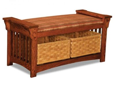 AJW61MSB Mission Slat Bench