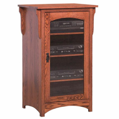 Mission Stereo Component Cabinet