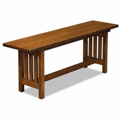 AJW48MT Mission Trestle Dining Bench