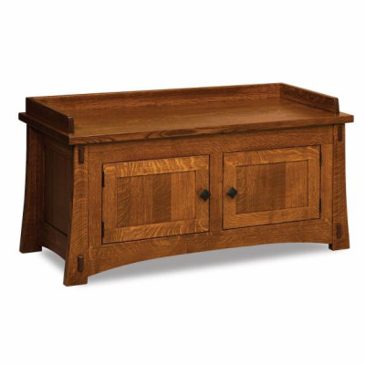 AJW32MOD Modesto 2 Door Bench