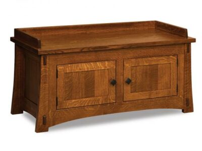 AJW32MOD Modesto 2 Door Bench