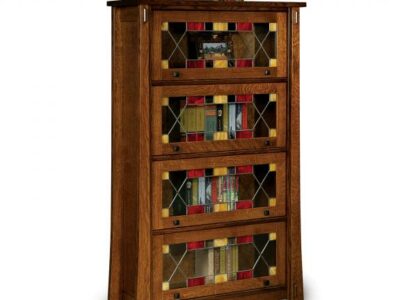 FVBR-4DR-MD Modesto Barister Bookcase