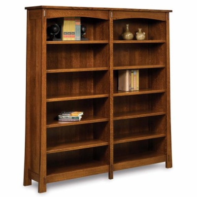 FVB-012-MD Modesto Double Bookcase