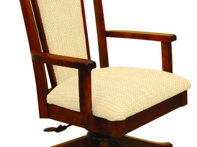 OW Shaker Desk or Office Chair with Fabric Back 80FBSD