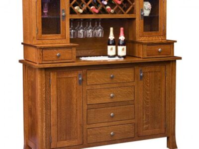 112 Old Century Wine Buffet with Hutch