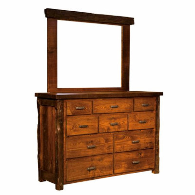 670 Old Timber 10 Drawer Dresser
