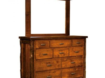670 Old Timber 10 Drawer Dresser