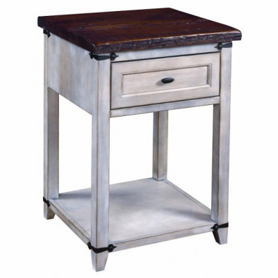 Farmhouse Heritage Bedroom Collection 1 Drawer Nightstand